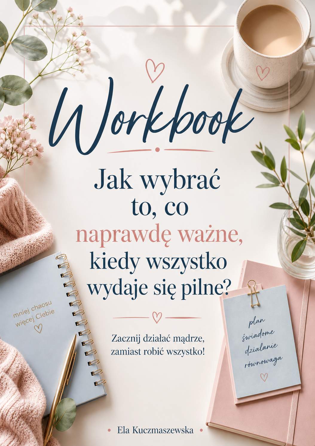 Workbook Czułe z troską – okładka